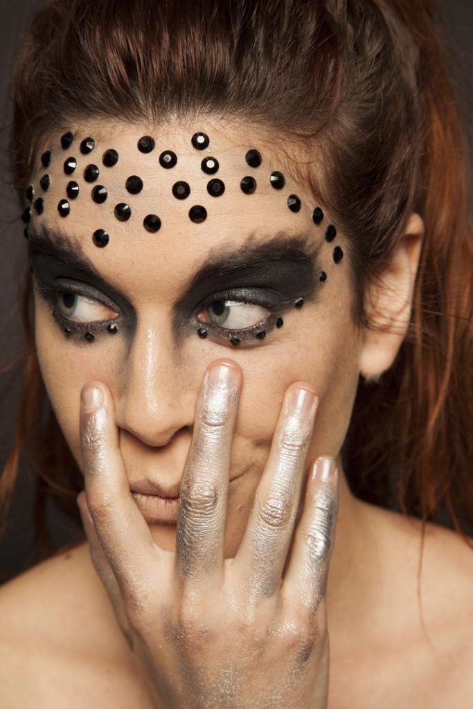 Foto original de belleza y maquillaje